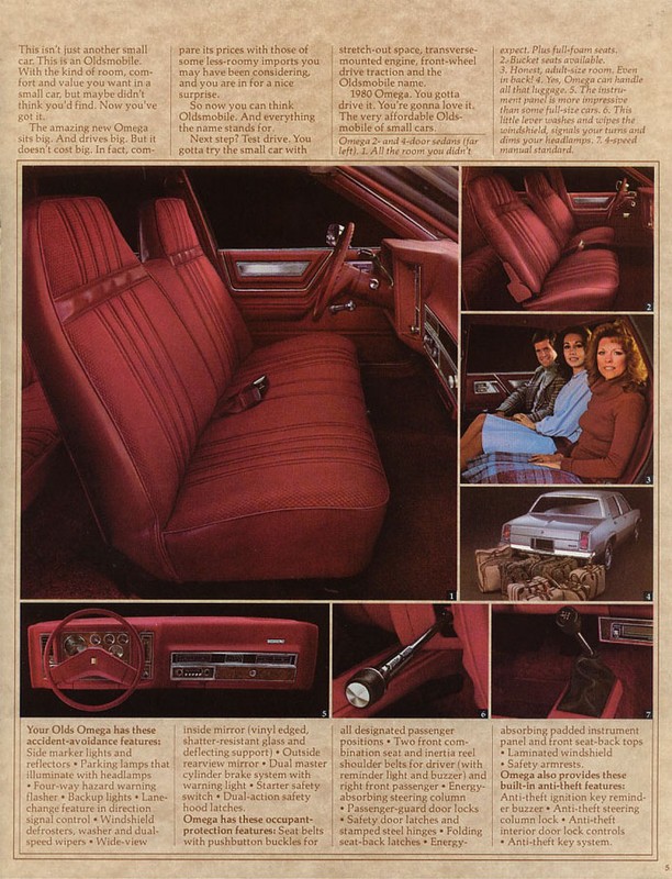 1980 Oldsmobile Omega Brochure Page 6